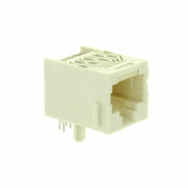 Jack Modular Connector 8p8c (RJ45, Ethernet) 90° Angle (Right) Unshielded